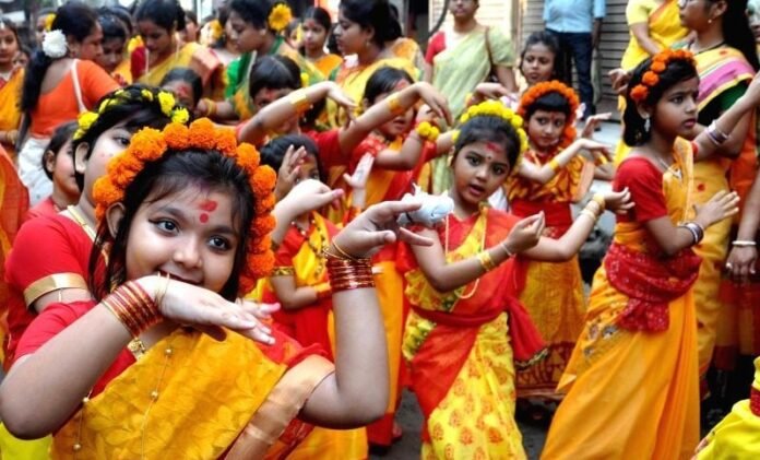 Bolpur Santiniketan Basanta Utsav (Holi) 2024