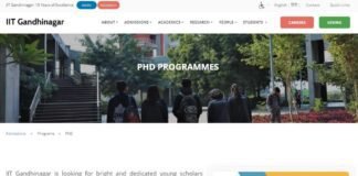 PhD Admissions Open at IIT Gandhinagar for 2024-25