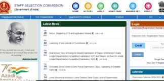 SSC Stenographer Notification 2024